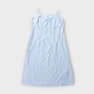 Size 6 Club Monaco Light Blue-Grey Spaghetti Strap Slip